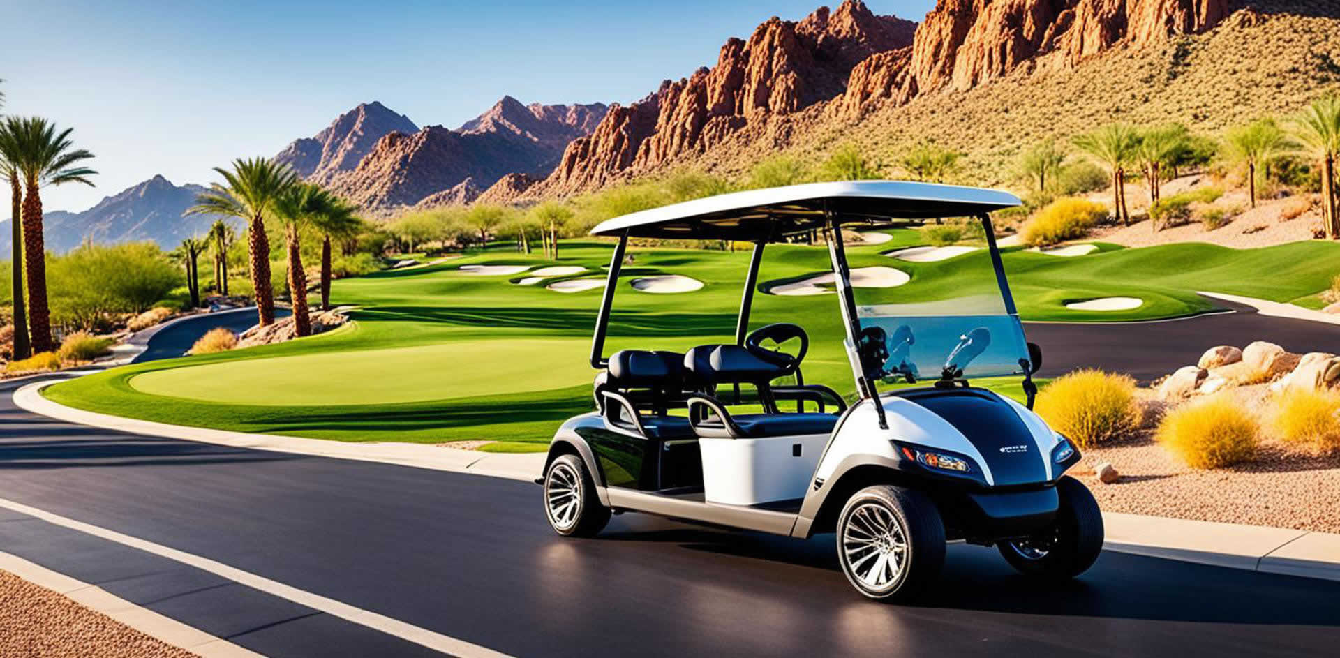 Stylish and Comfortable Golf Transportation