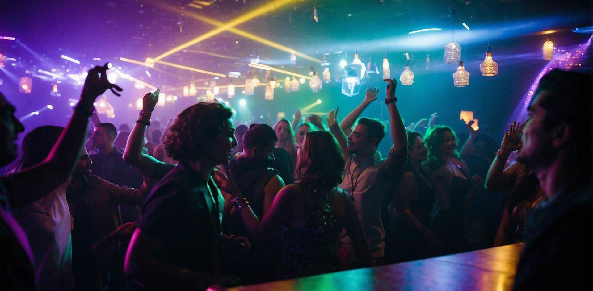 People dancing in neon-lit clubs, music pulsing through the air. Bartenders shaking cocktails, crowds mingling under glittering lights. Phoenix's nightlife scene is vibrant and electrifying